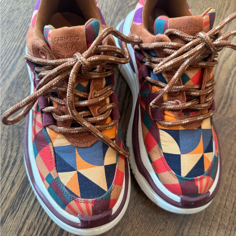 FARM Rio Multicolor Geometric Women's Sneakers